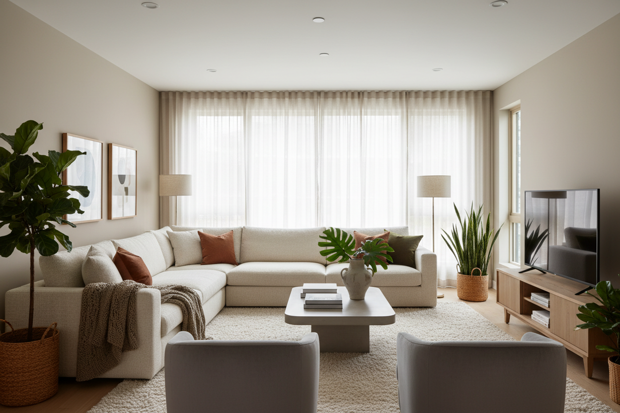 Cozy Modern Living Hall Design Ideas for Warm and Inviting Spaces ...
