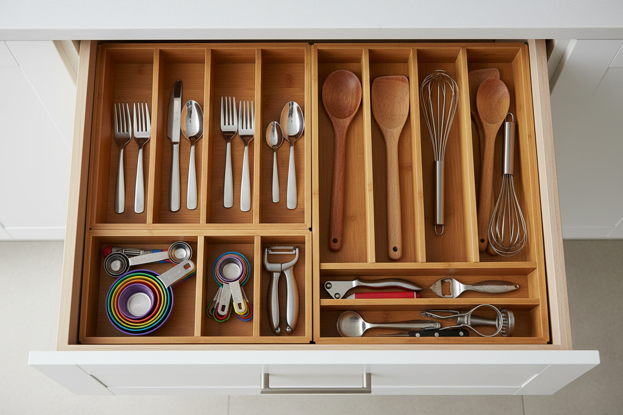 Deep Kitchen Organiser Drawers for Pots and Pans: Smarter Storage ...