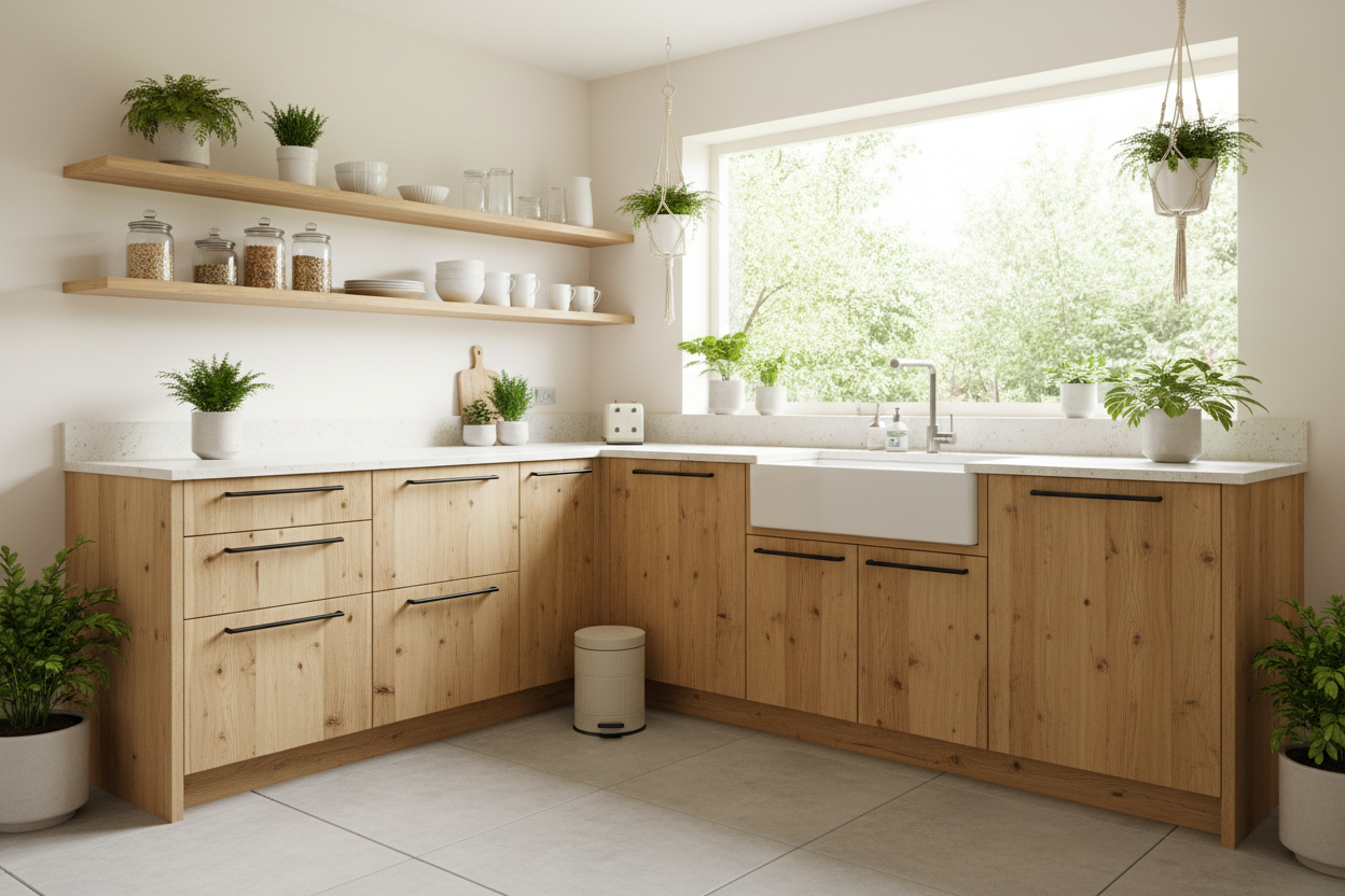 Eco Friendly Home Decor For Kitchens Reference: Green Kitchen Cabinets For Eco Friendly And Stylish Kitchens