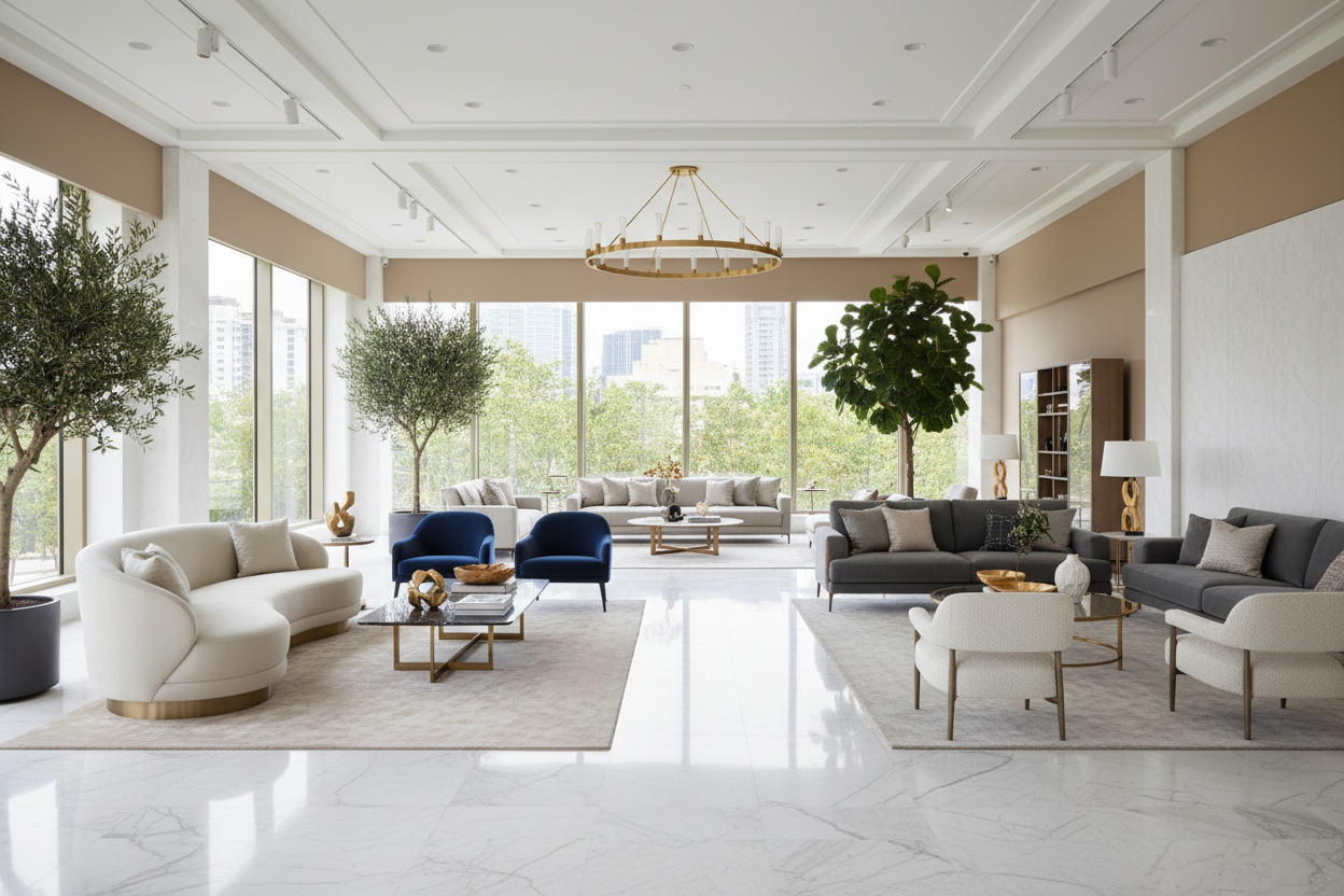 How High End Furniture Showrooms Define Luxury Living Spaces – GoldenHome