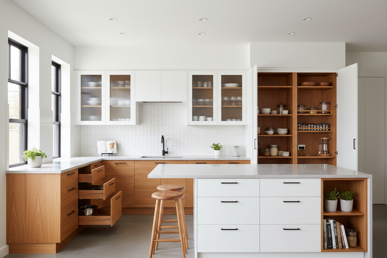 Cabinet Ideas for Kitchen Layout: Smart Storage, Workflow, and Space ...