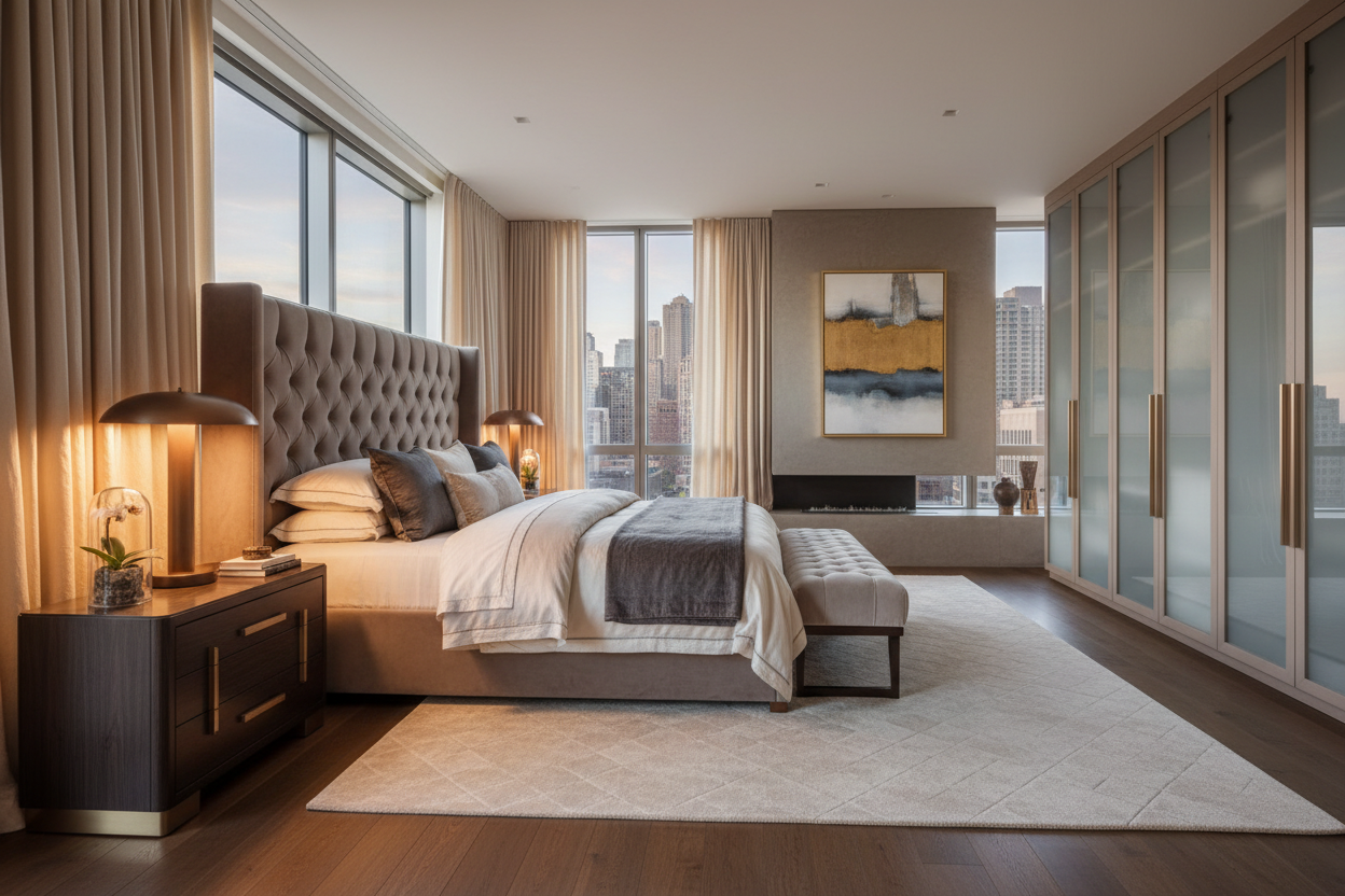 Luxury Bedroom Interior Design for High-End Projects | Luxury Master ...