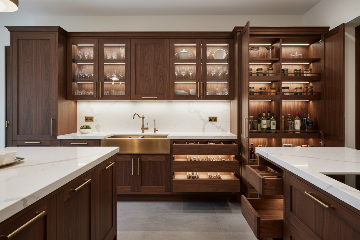 Luxury Kitchen Cabinet Storage Ideas for Modern Homes and Premium ...