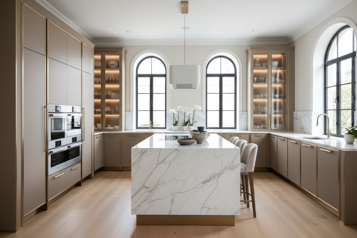 Luxury Kitchen Design Manufacturer | Custom Luxury Kitchen Cabinets ...