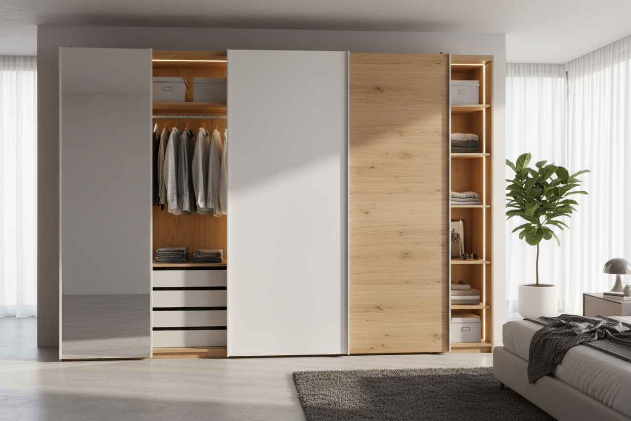Luxury Modern Wardrobe Design 2026 | Walk In Closet Modern Design Ideas ...
