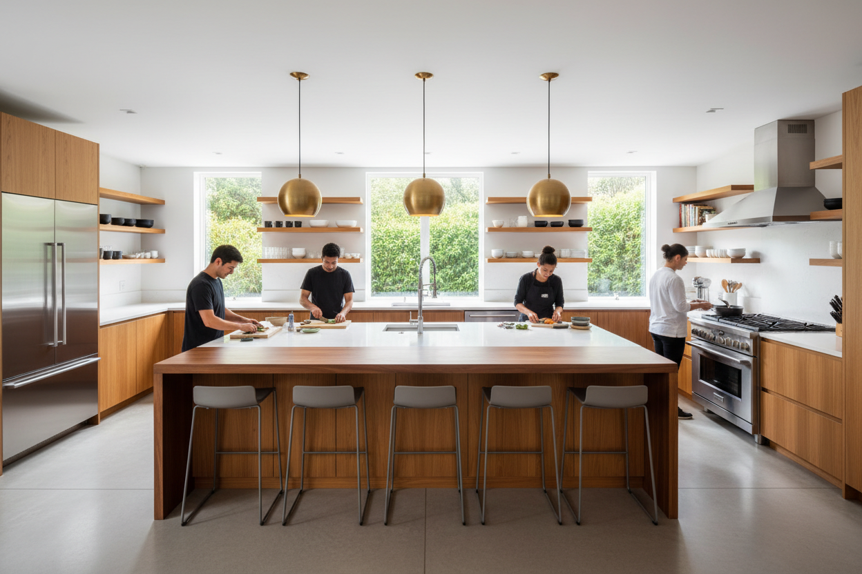 Kitchen Cabinet Layout for Families: Planning a Multi-User Kitchen Wit ...