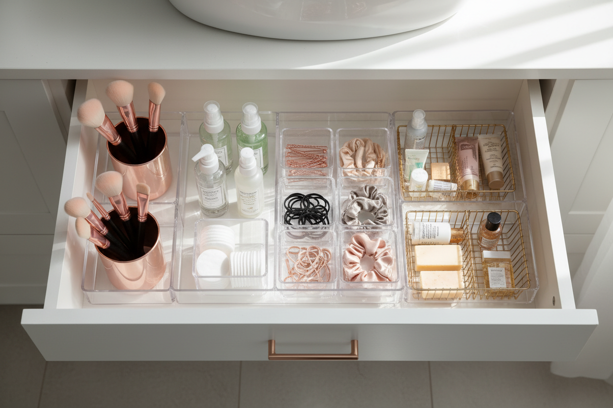 Bathroom Vanity Storage Drawers: Organization Ideas & Design Guide ...