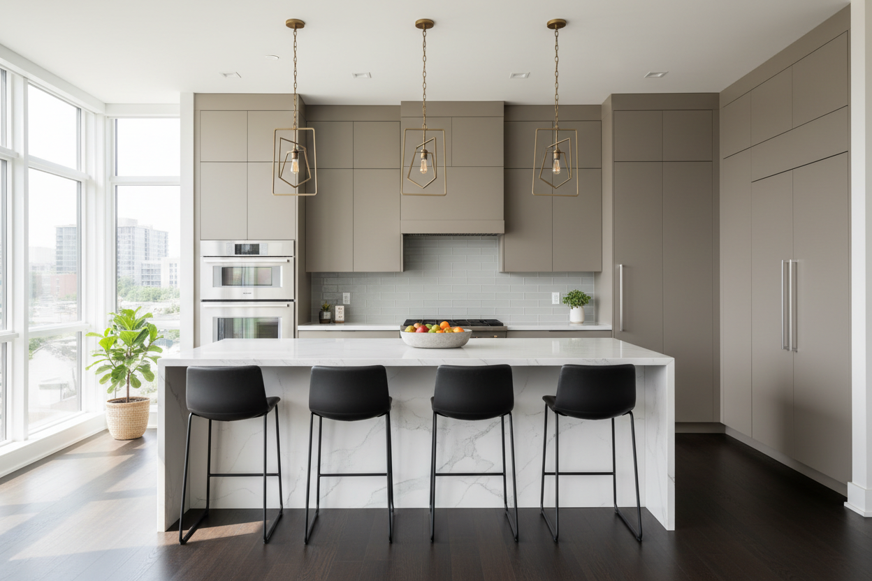 Modern Kitchen Units for Contemporary Homes | GoldenHome Custom Kitchens