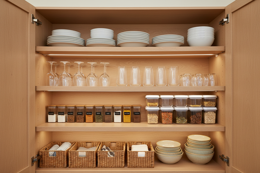 kitchen cabinet shelves