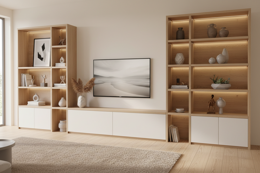sitting room wall units