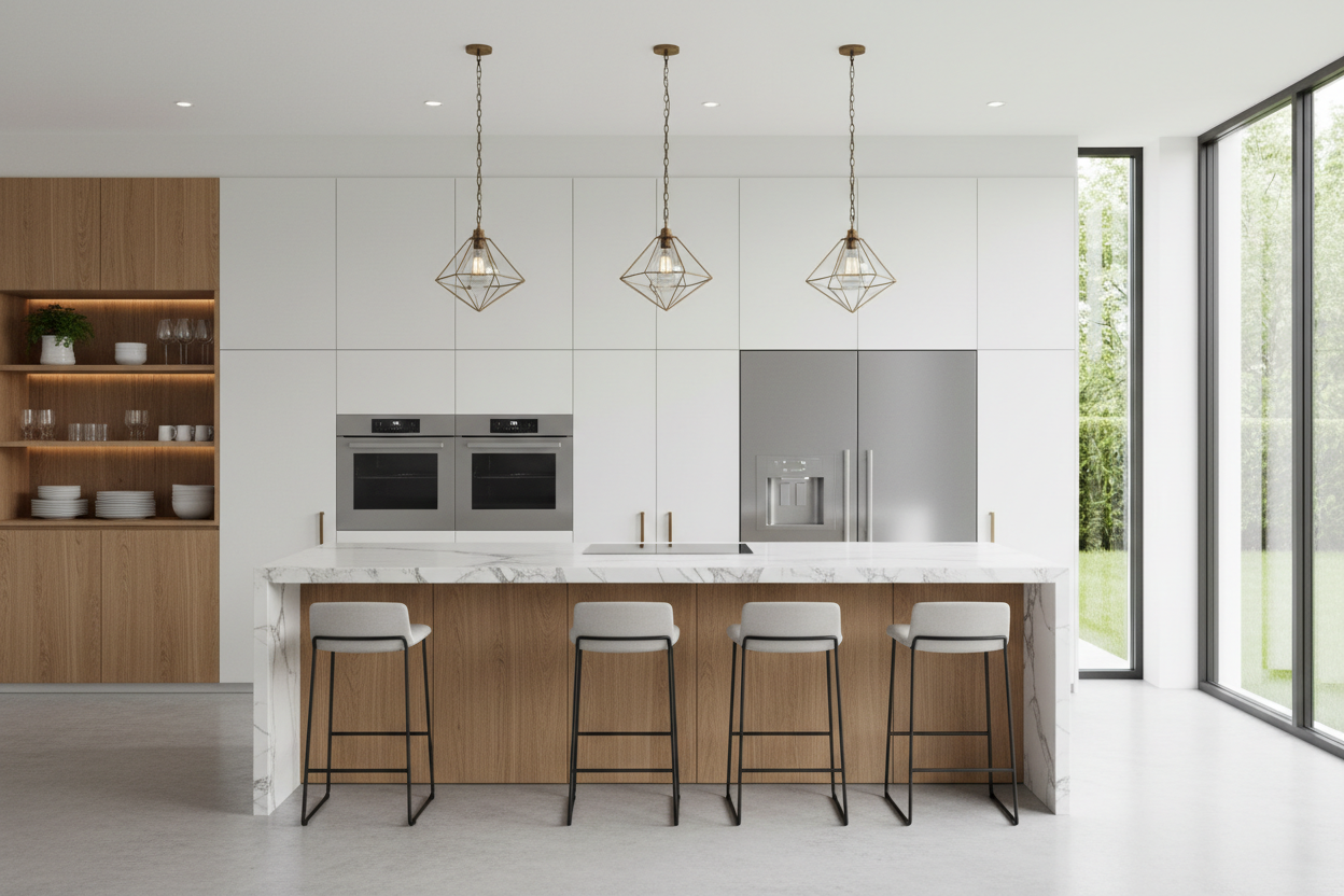 Modern Kitchen Layout Ideas: Clean Lines, Clear Flow, and Practical De ...