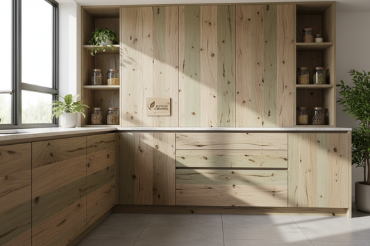 recycled kitchen cabinets