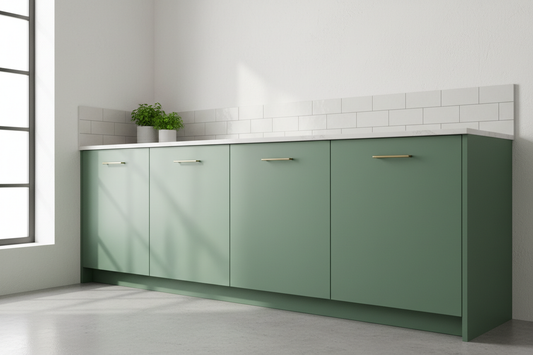 Sage Green Cabinets