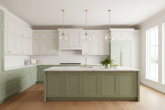 2 Tone Kitchen Cabinets